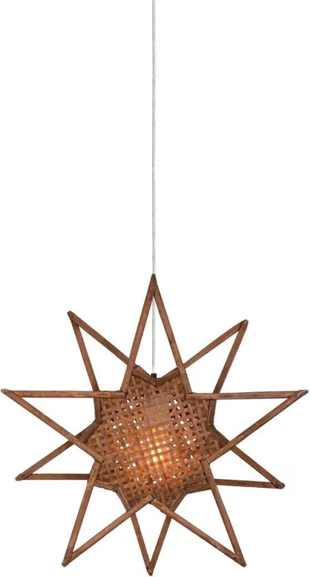 Karin adventsstjerne Ø 45 cm Brun