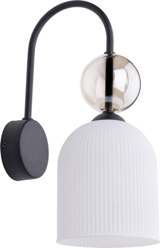 Sophia vegglampe - Amber / Hvit