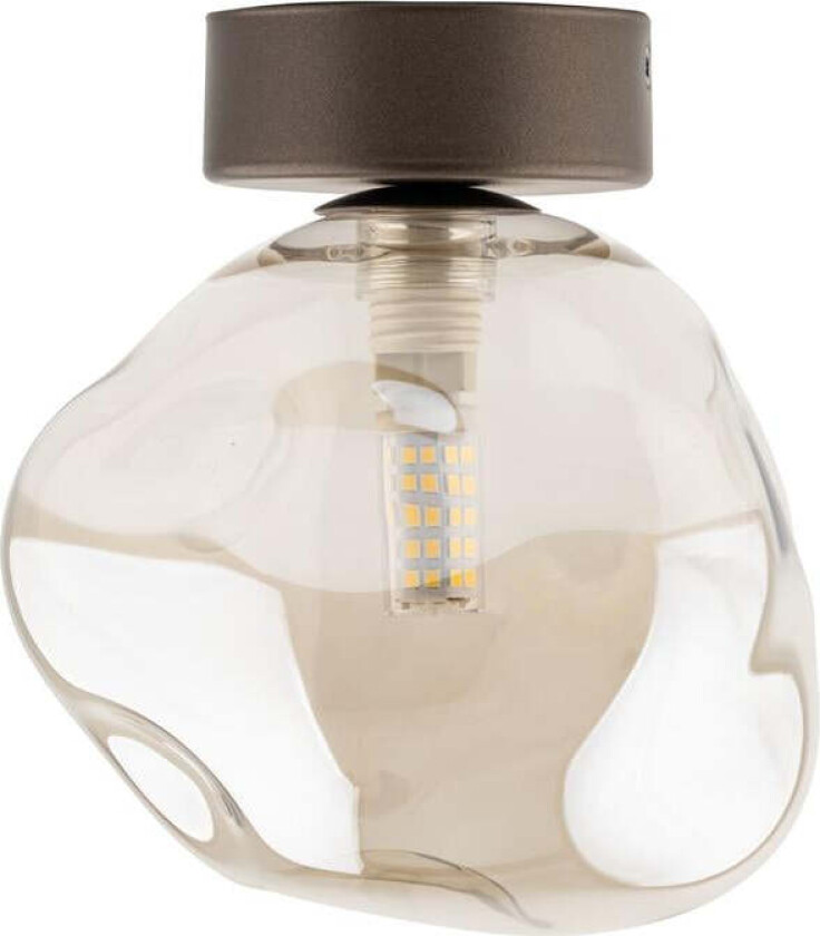 Lava tak/vegglampe - Brun