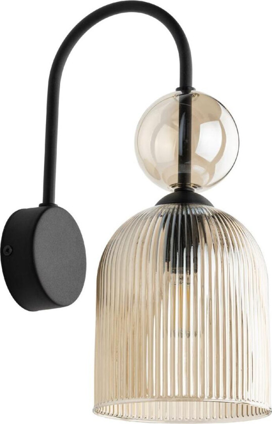 Sophia vegglampe - Amber