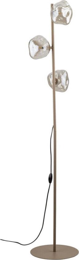 Lava gulvlampe 3-lys - Beige
