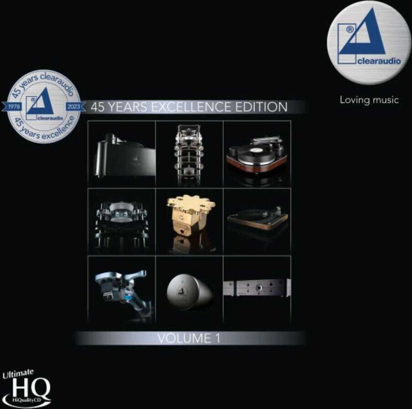 Diverse Artister Clearaudio: 45 Years Excellence Edition 1 / Var CD