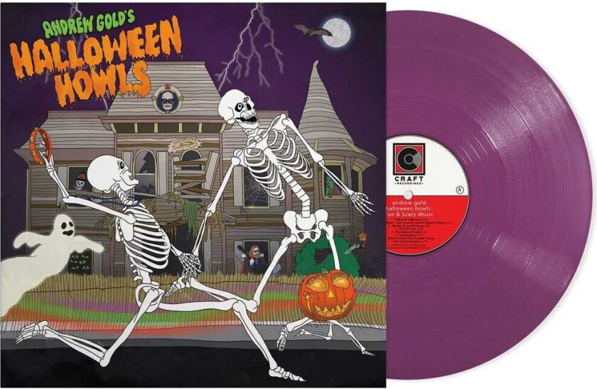 Andrew Gold Halloween Howls: Fun & Scary Music LP/Vinyl