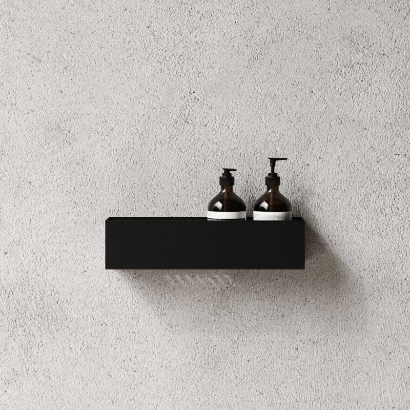 Dusjhylle Svart / 40cm