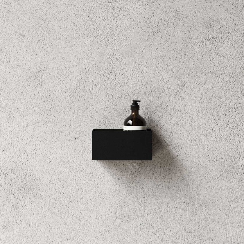 Dusjhylle Svart / 20cm