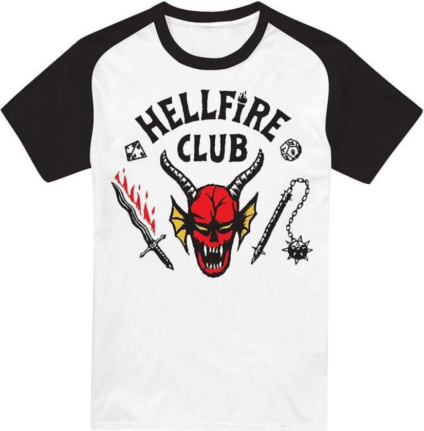 T-skjorte - Hellfire Club - S til XXL - Herrer - flerfarget