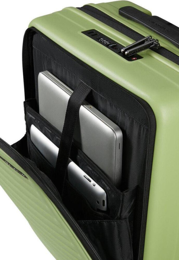 RESTACKD utvidbar PC kabinkoffert 55 cm Wasabi