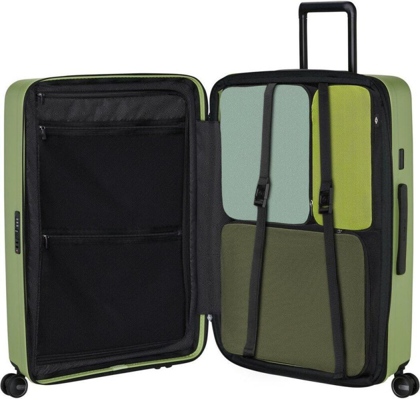 RESTACKD utvidbar stor koffert 75 cm Wasabi