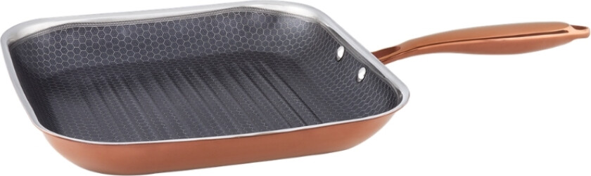 Grillpande 28 Cm Med Hybridbelægning - Rose Gold
