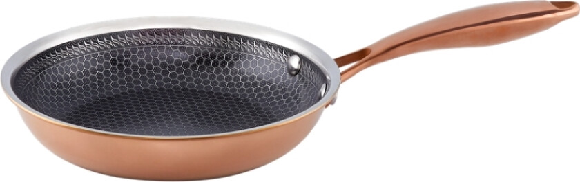Stegepande 20 Cm Med Hybridbelægning - Rose Gold