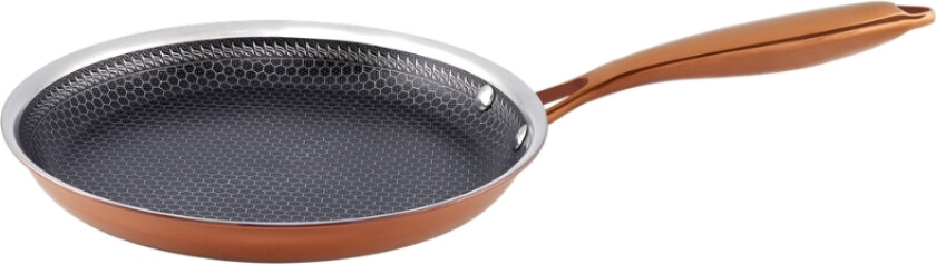 Pandekagepande 24 Cm Med Hybridbelægning - Rose Gold