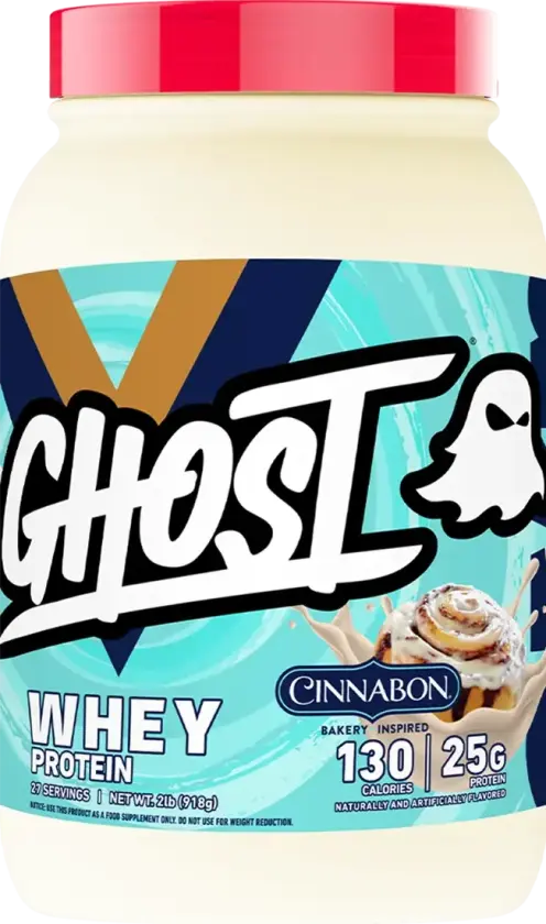 Ghost Whey Protein - 26/27/28 serveringer - Cinnabon