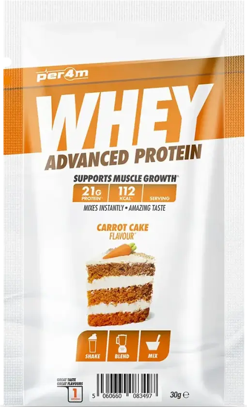 Whey Advanced Protein - 30g Porsjonspose - Carrot Cake