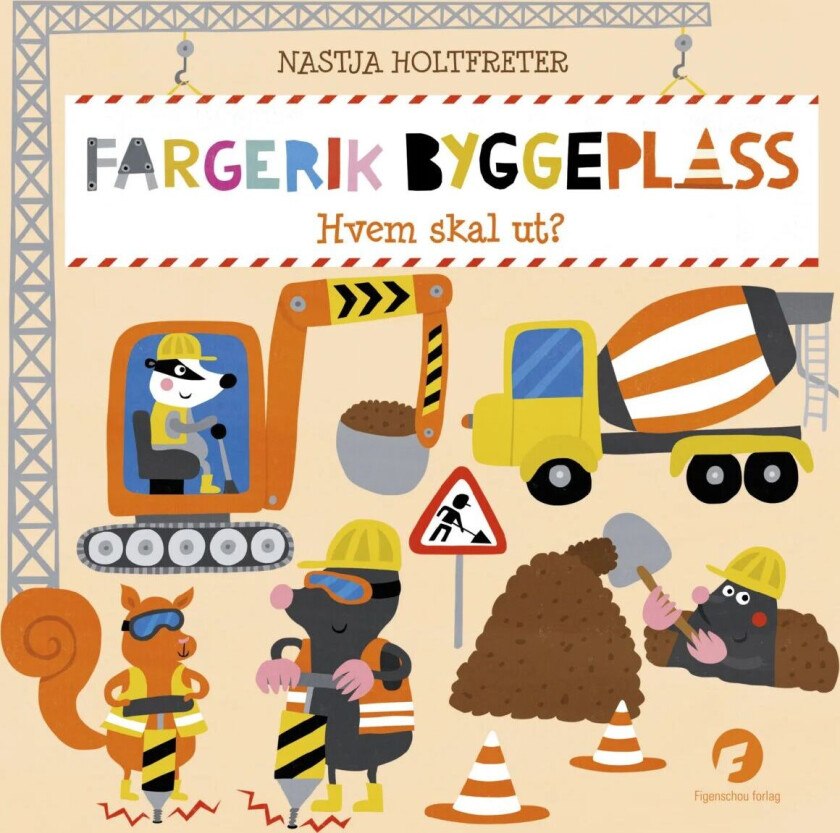 Fargerik byggeplass av Nastja Holtfreter