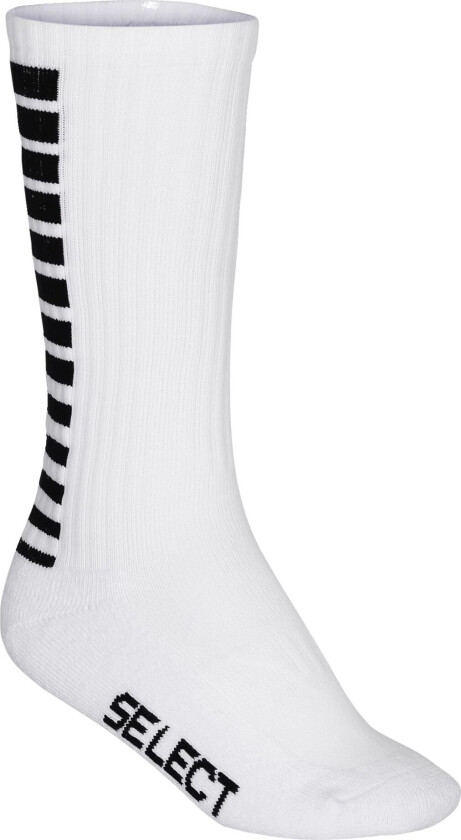 Select Handball Sport Sock Striped Long, håndballstrømpe unisex White