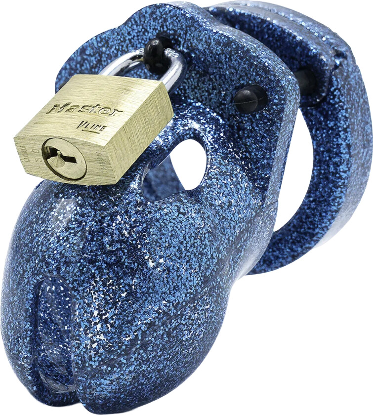 CB-6000 Kyskhetsbur Sett - Blue