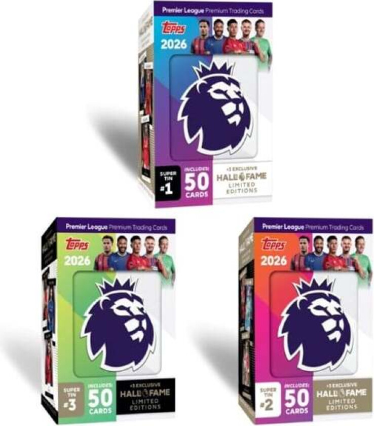 Premier League Super Tin Assorted