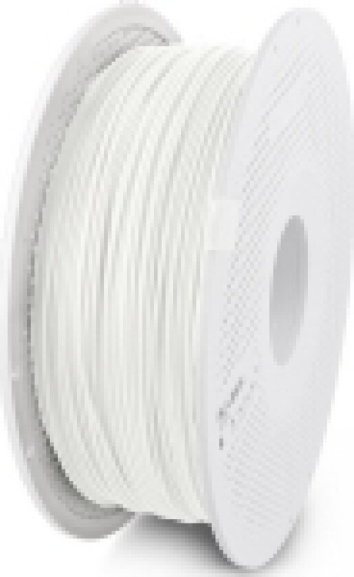 BambuLab Filament Bambu Lab PLA Matt 1,75 mm 1 kg - med gjenbrukbar spole - Elfenbenshvit}
