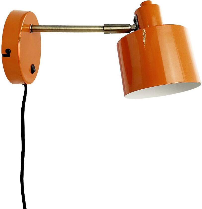 Vegglampe Ocean, Orange