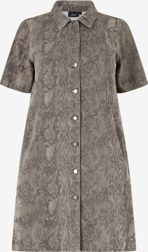 Kjole jAbina S/S Abk Dress - Grå