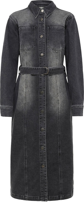 Denimkjole kaAbby Denim - Grå