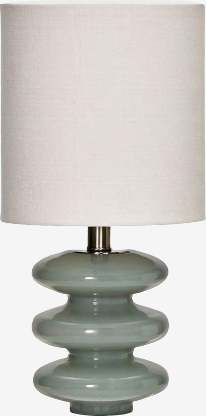 Bordlampe, Hdstep, 22,5x22,5 cm - Blå