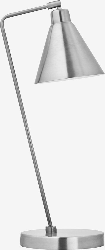 Bordlampe, Hdgame, 22x15,5 cm - Sølv