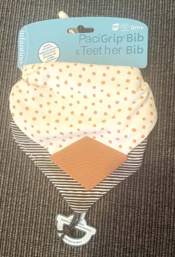 Tørkle 2 Stk m/smokkehold Biteleke