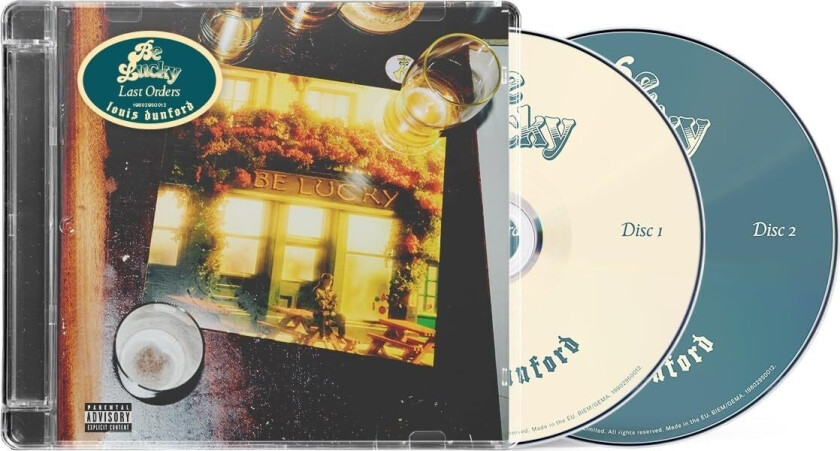 Louis Dunford Be Lucky CD