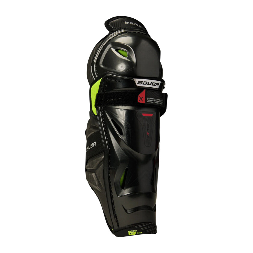 bauer S22 Vapor 3X PRO Shin Guard JR 22/23, leggbeskytter junior BLACK