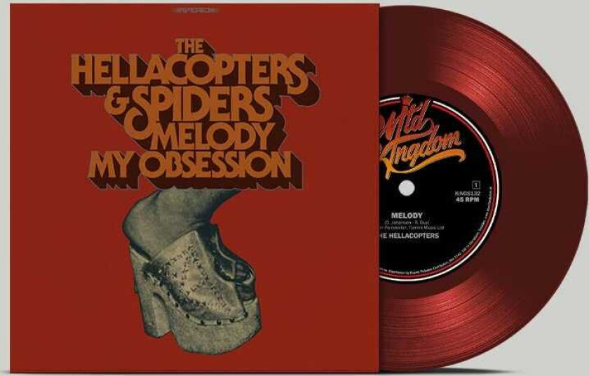 The Hellacopters, Spiders Melody / My Obsession LP/Vinyl