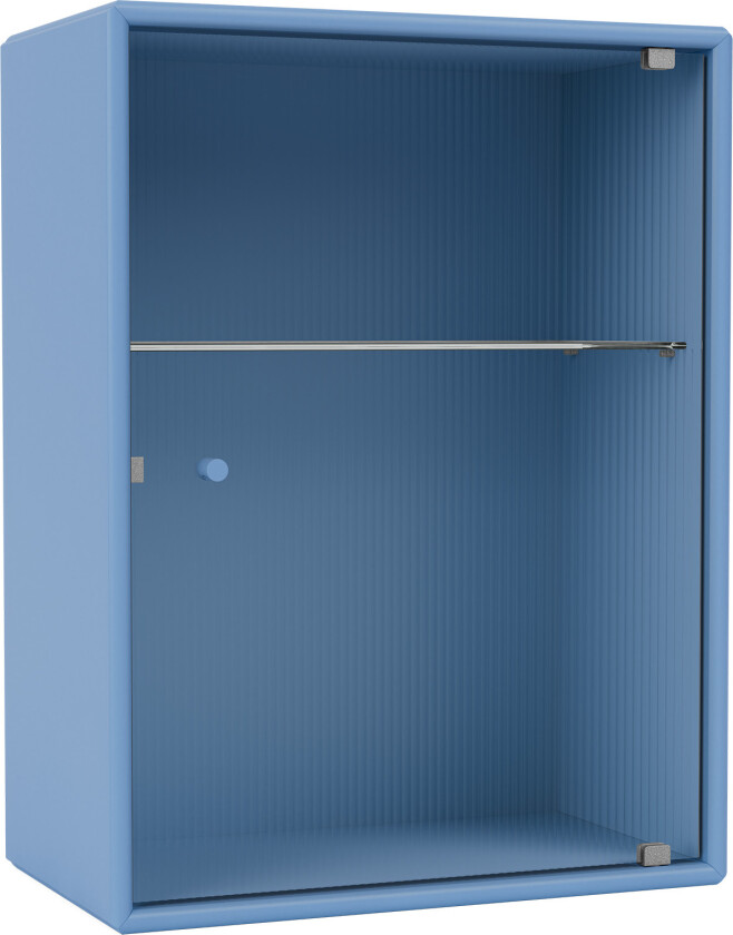 Ripple – Bathroom Cabinet 154-Azure 04 Suspension Rails - Oppbevaringsskap - Peter J. Lassen - Blå - Tre