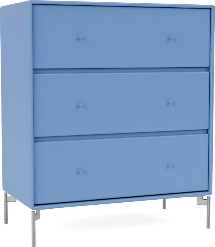 Carry Dresser 154-Azure Matt Chrome - Skjenker - Peter J. Lassen - Blå - Tre