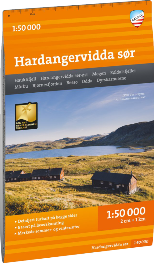 Turkart Hardangervidda sør