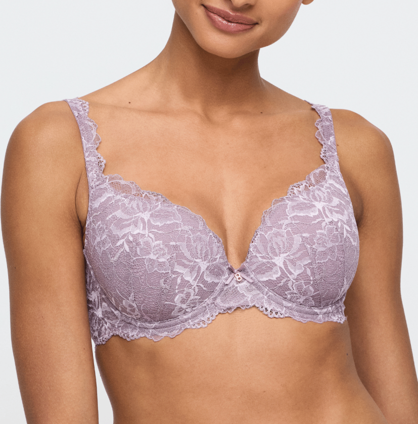 Marie Jo Manyla BH med bøyle, lilla, Størrelse: 80C, Kvinner