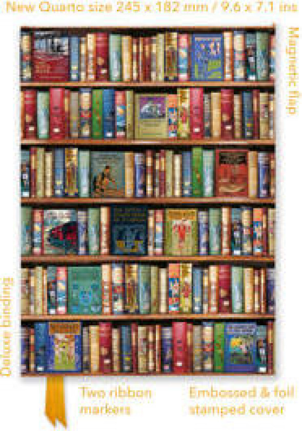 Bodleian Libraries: Hobbies & Pastimes Bookshelves (Foiled Quarto Journal)