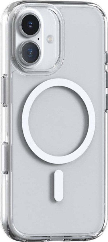 TORRAS iPhone 17 Guardian Magnetic Hybrid Deksel - MagSafe Kompatibel - Gjennomsiktig