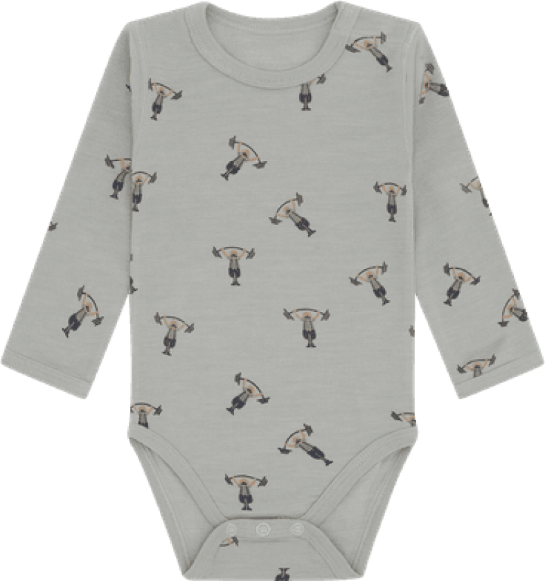 Baloo Strong Man Body Ull Bambus Forest Fog