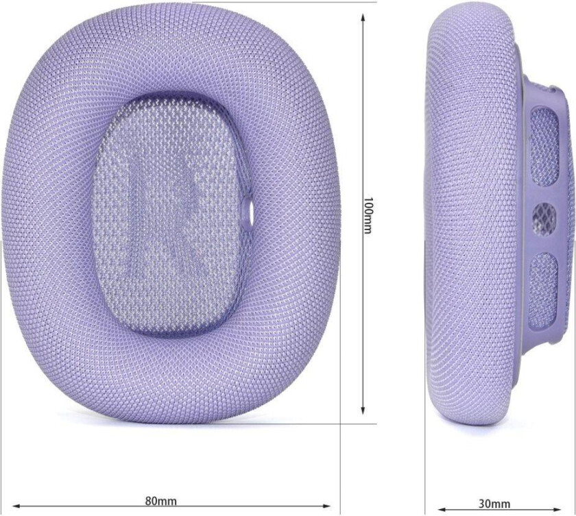 INF Øreputer til Apple AirPods Max, 2-pakning Lilla