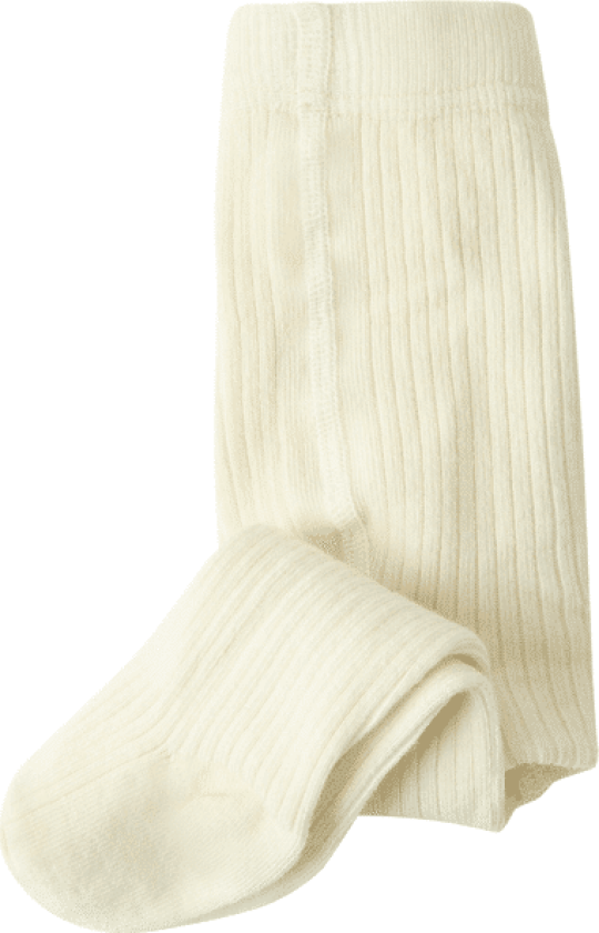 Nbnrakel strømpebukse i ull baby, Turtledove