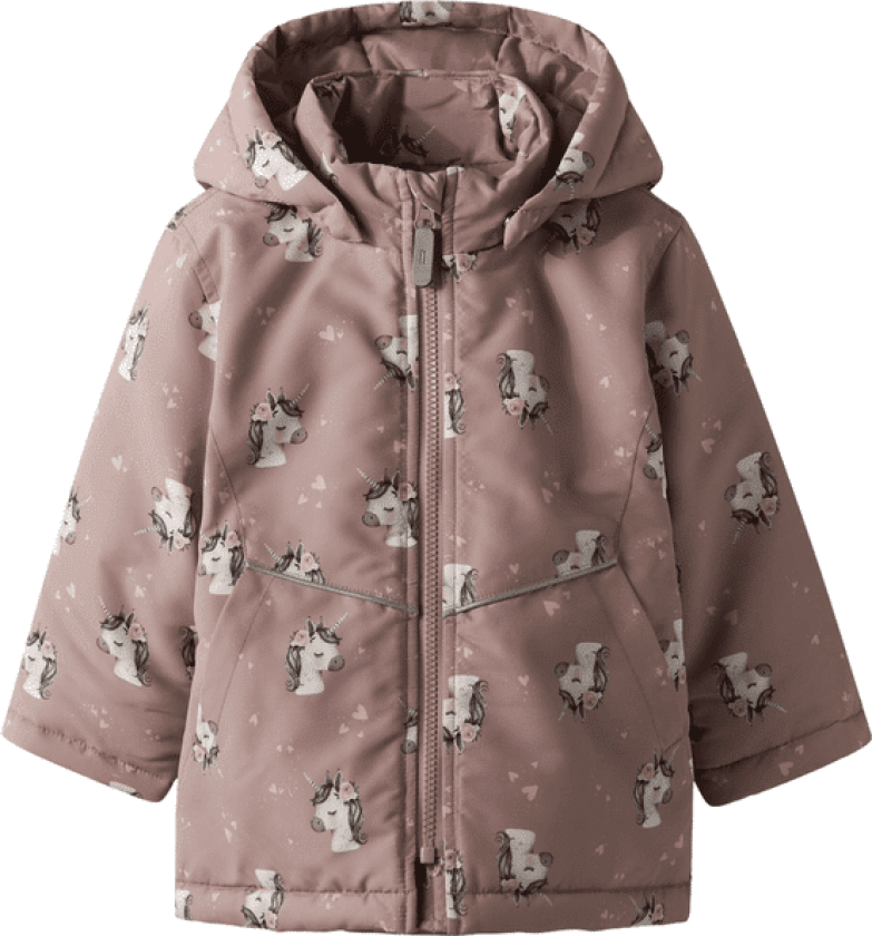 Bilde av Name It Nmfmaxi vinterjakke til småbarn, Woodrose