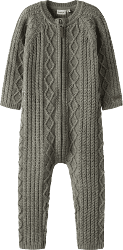 Bilde av Name It Nmmwrilla heldress i ull til småbarn, Dried Sage