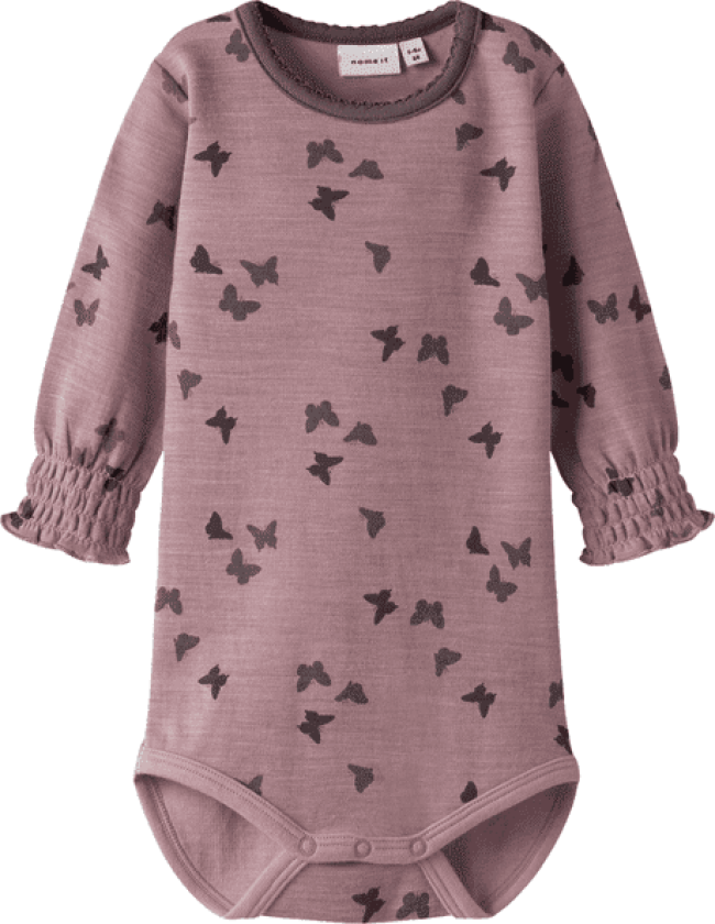 Name It Nbfwuppo body i ull/bomull, Antler