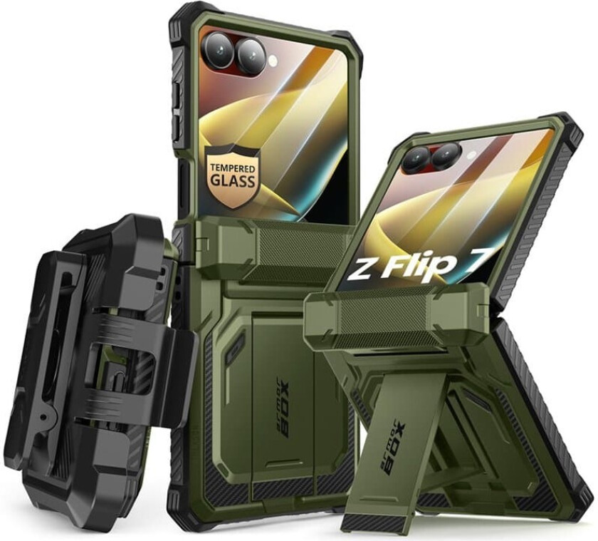 i-Blason Armorbox deksel Samsung Galaxy Z Flip 7 - Guldan
