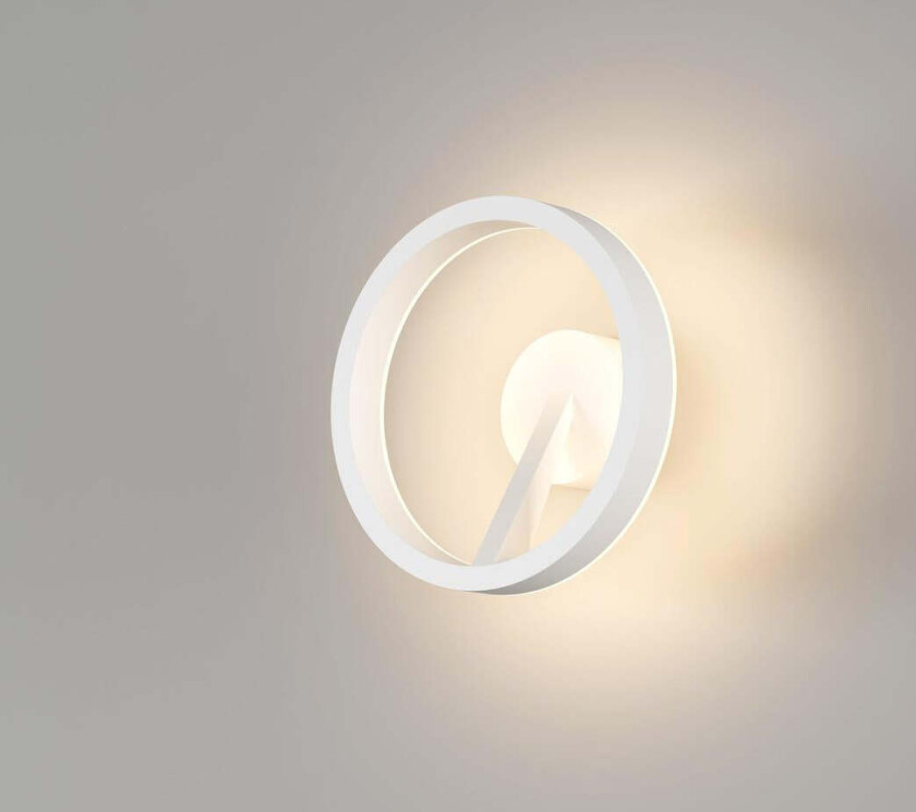 Mind 220 vegglampe 9W 2700 Kelvin RA90 dimbar - Hvit