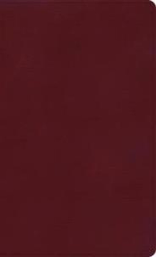 NASB Giant Print Reference Bible, Burgundy LeatherTouch