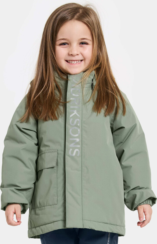 Talvi Vinterjakke, Light Moss, 90 - Barnejakker - 100% Polyester