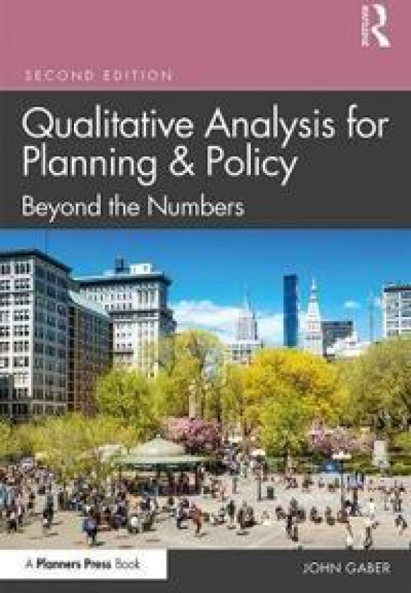 Qualitative Analysis for Planning & Policy