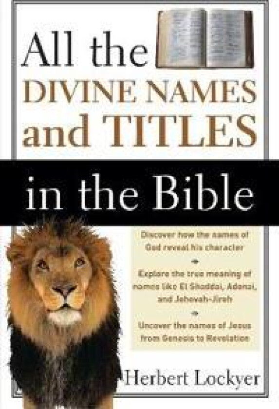 All the Divine Names and Titles in the Bible