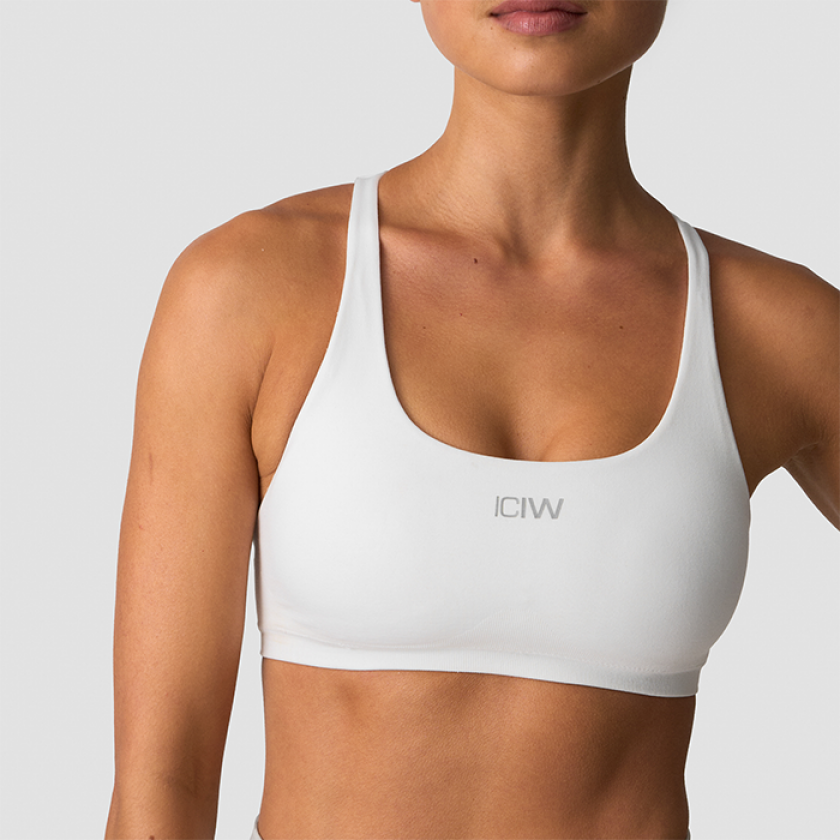 Smooth Seamless Sports-BH Hvit